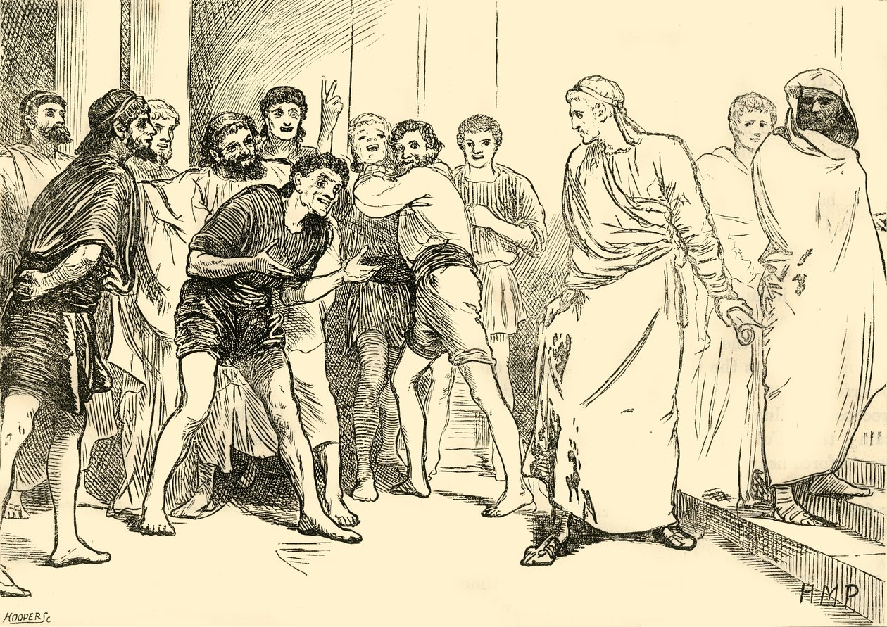 Póstumo no teatro de Tarentum, 1890. de Unbekannt