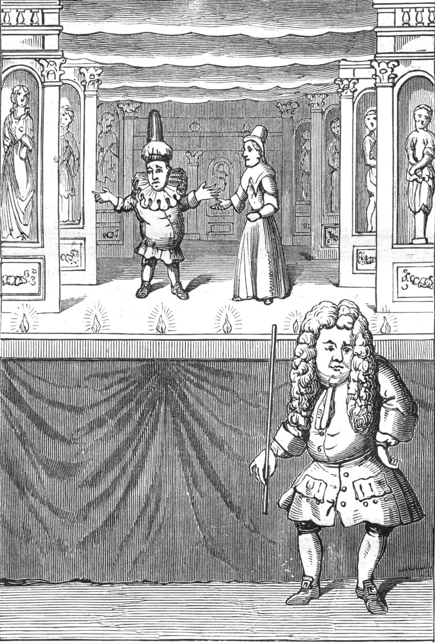 Mostra de marionetes de Powells, 1897 de Unbekannt