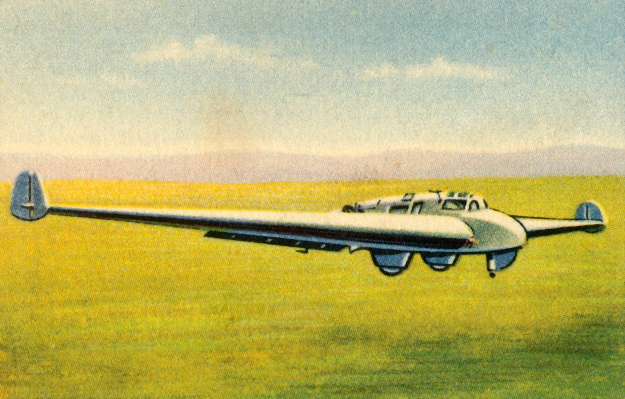 Avião de asa voadora, 1932. de Unbekannt
