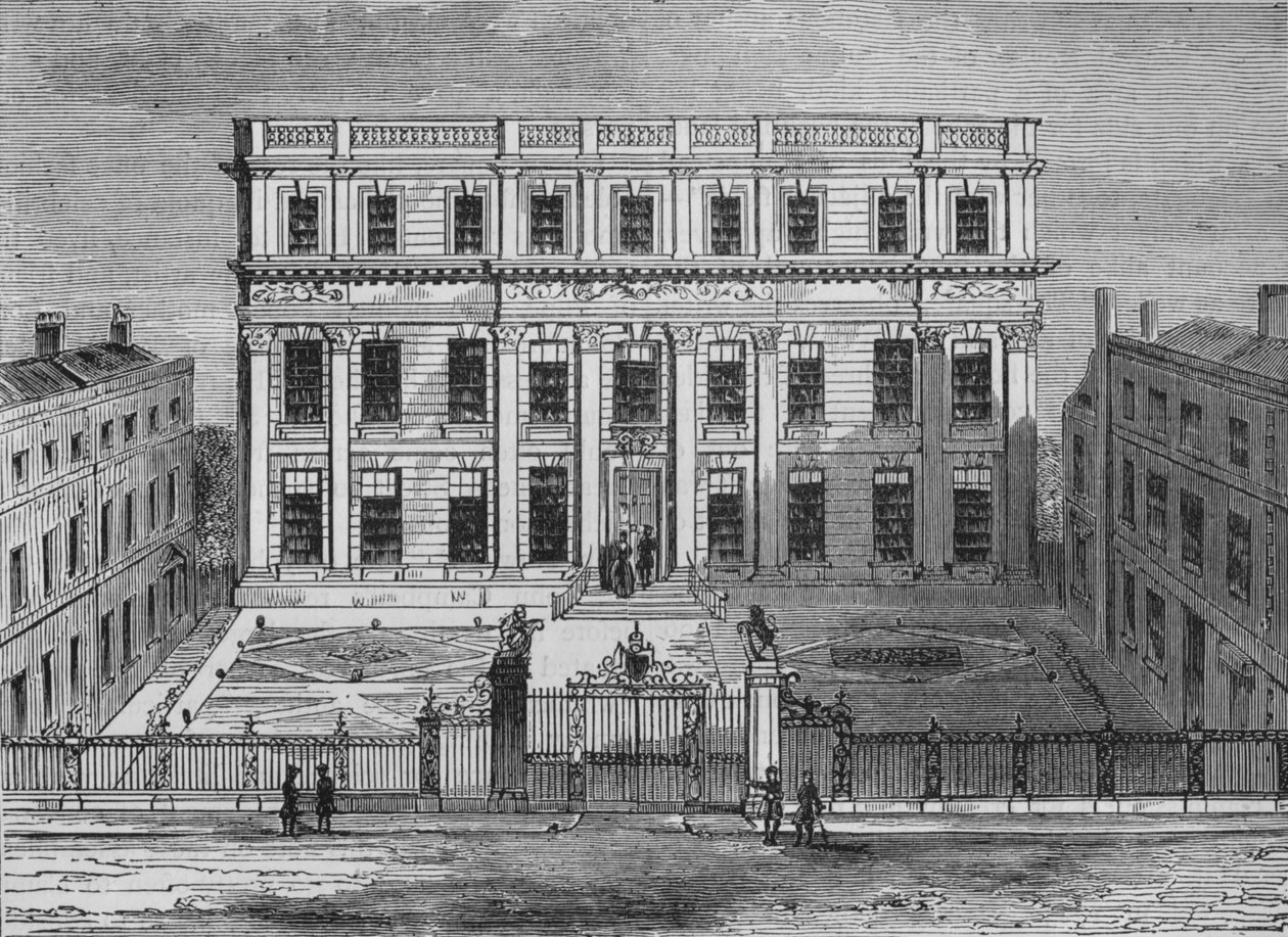Powis House, Great Ormond Street, Bloomsbury, Londres, c1714 1878 de Unbekannt