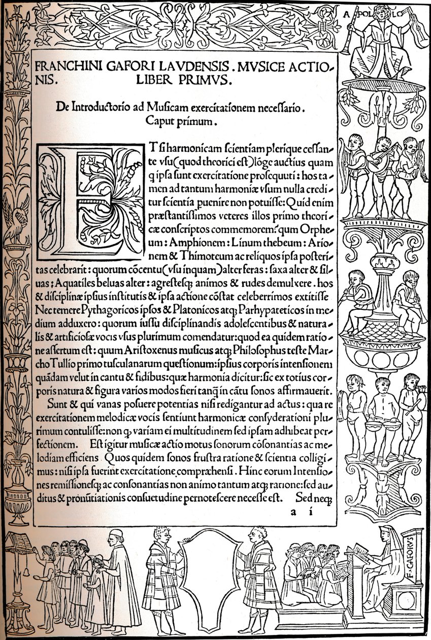 Practica Musicae, 1496, 1917 de Unbekannt