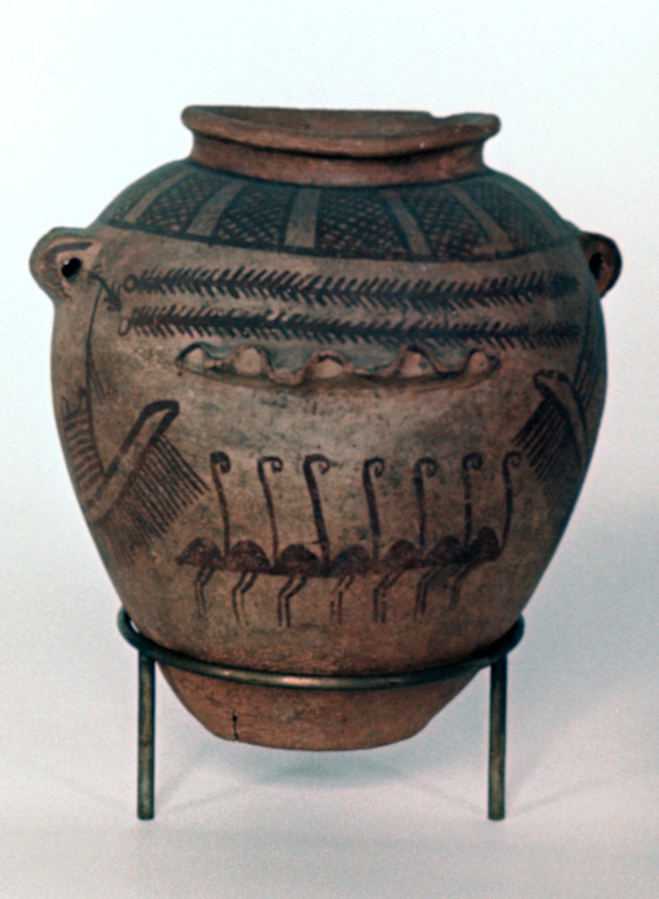 Recipiente do período pré-histórico, Egito, c3500-3200 aC de Unbekannt