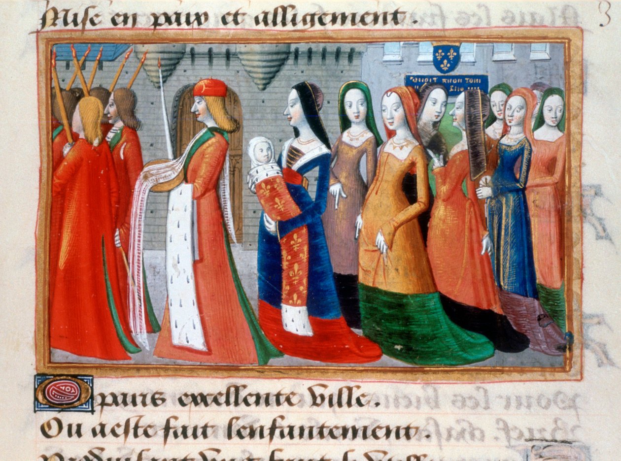 Apresentação do Dauphin Charles, 1403, 1484 de Unbekannt