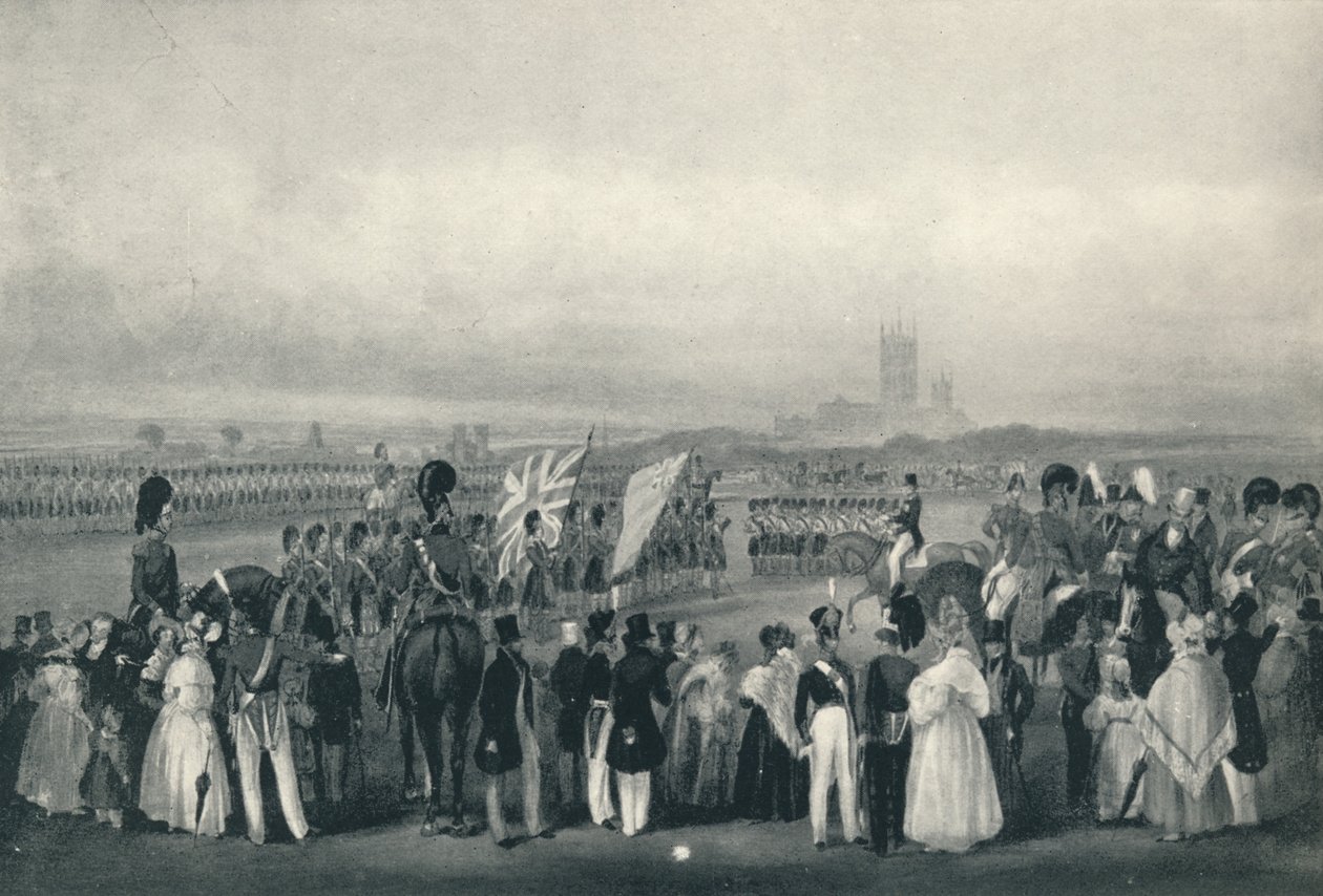 Apresentando novas cores aos 93º Highlanders, 7 de outubro de 1834, 1834 1909 de Unbekannt
