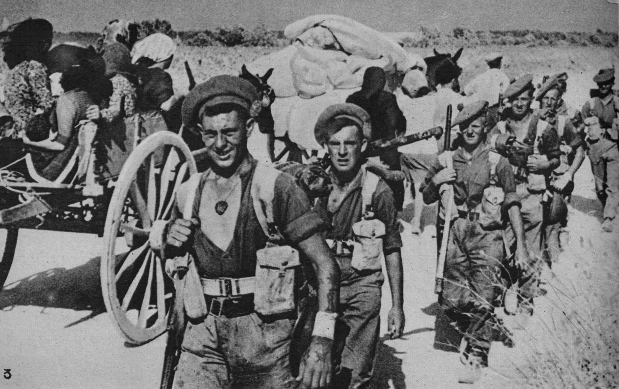 Prosseguindo em Bridgehead, 1943-44 de Unbekannt