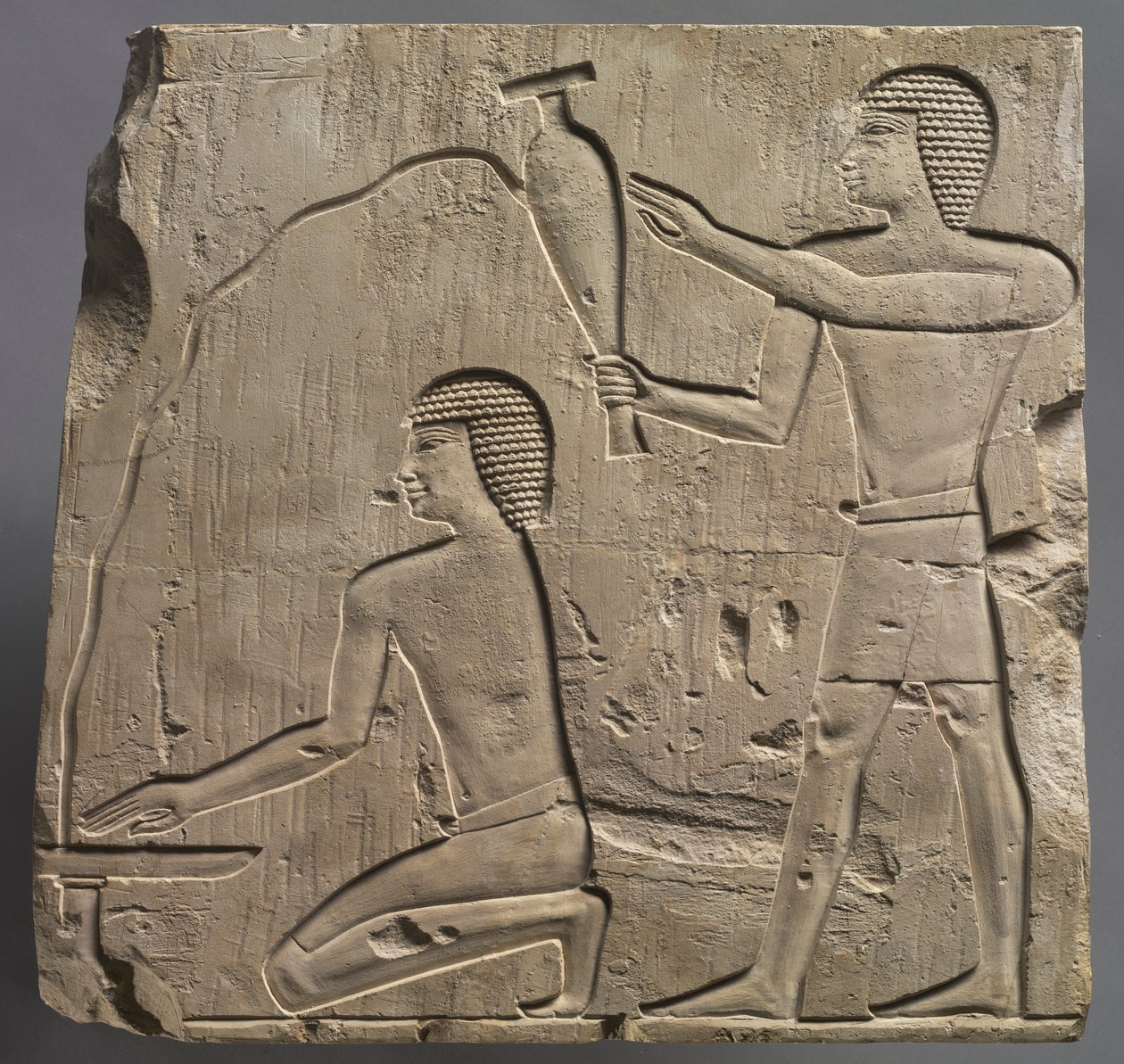 Sacerdotes realizando rituais fúnebres, c. 667-647 aC de Unbekannt