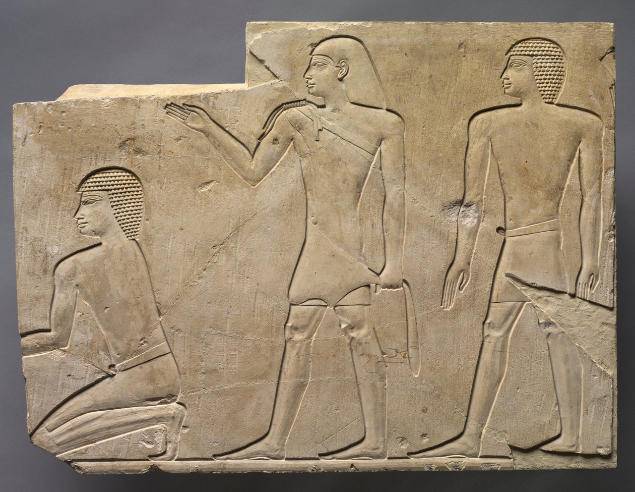 Sacerdotes realizando rituais fúnebres, c. 667-647 aC de Unbekannt