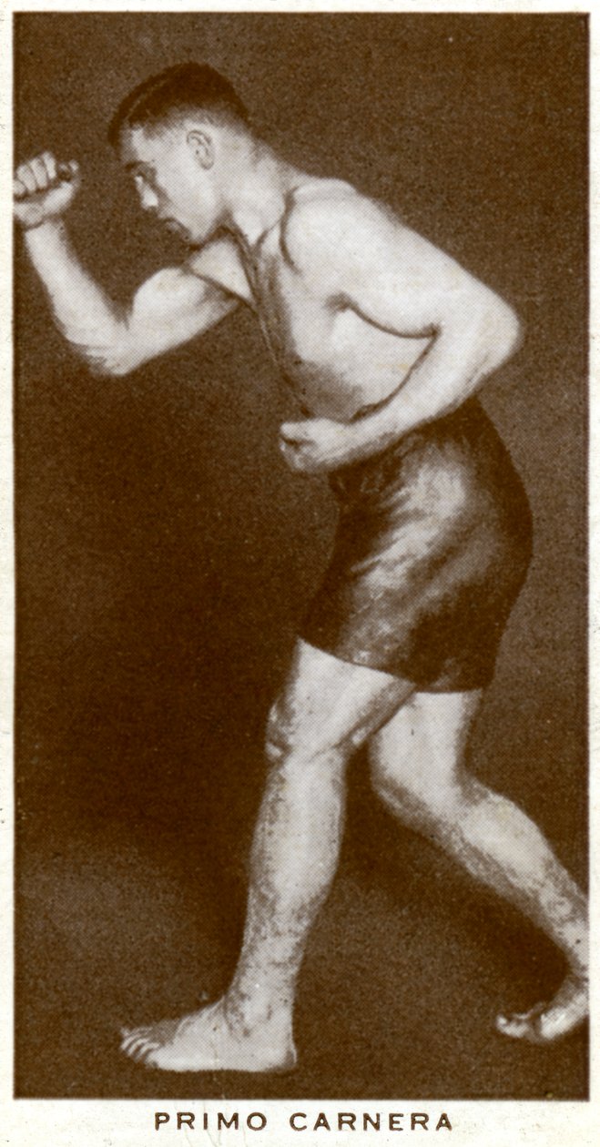 Primo Carnera, boxeador italiano, 1938 de Unbekannt