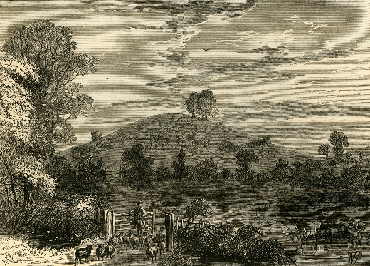 Primrose Hill em 1780, c1876. de Unbekannt