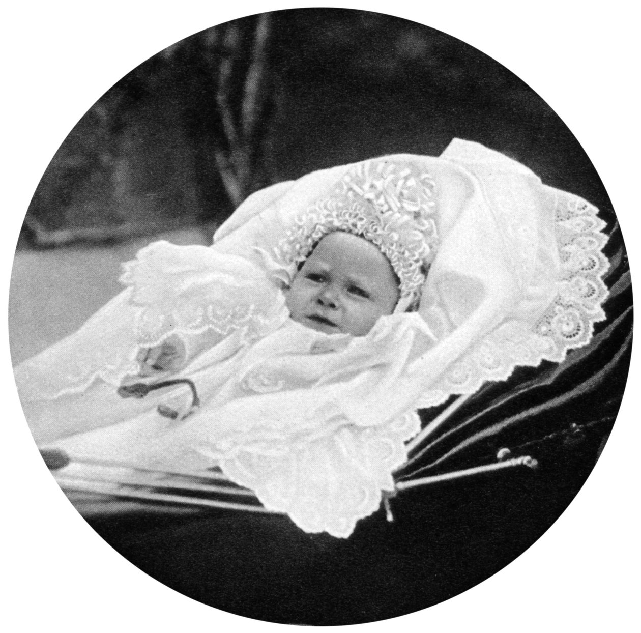 Príncipe Albert Windsor aos um ano de idade, c1896 de Unbekannt