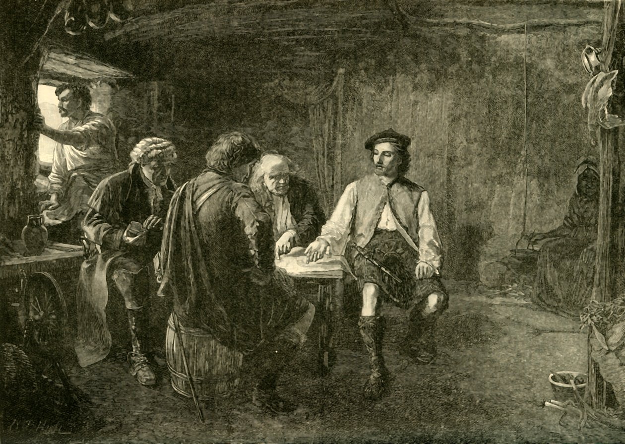 Príncipe Charles Edwards Parliament, c1745, 1890. de Unbekannt