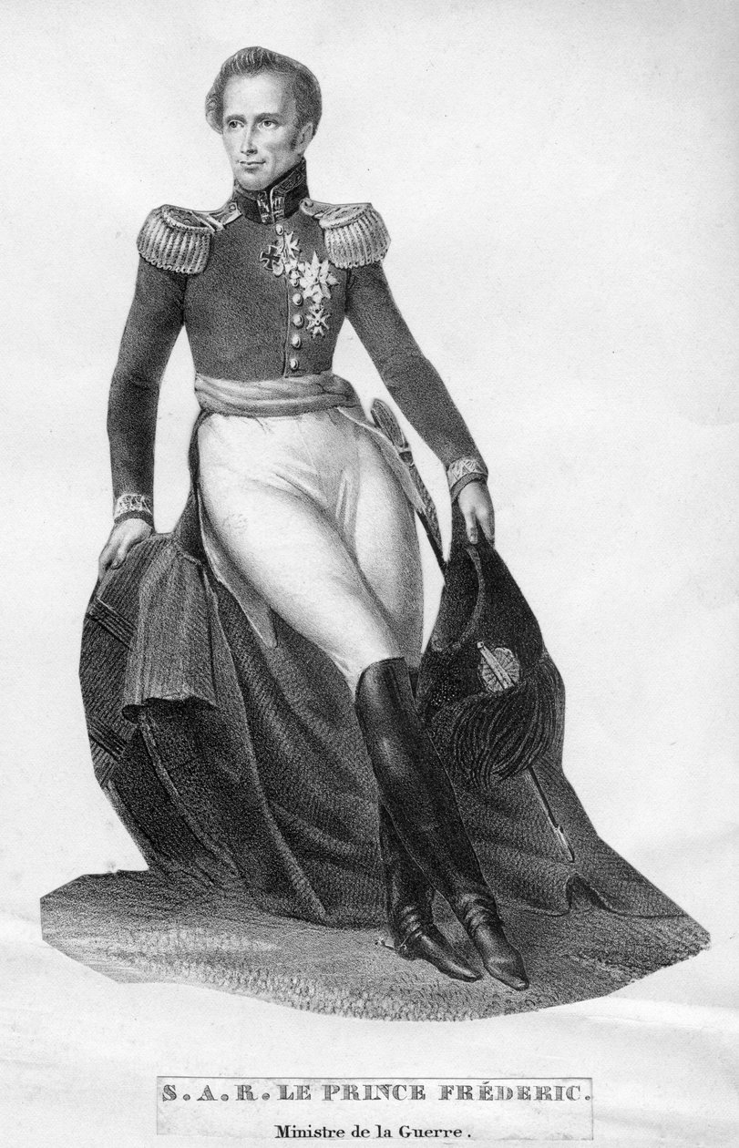 Príncipe Frederic, Ministro da Guerra, século c19 de Unbekannt