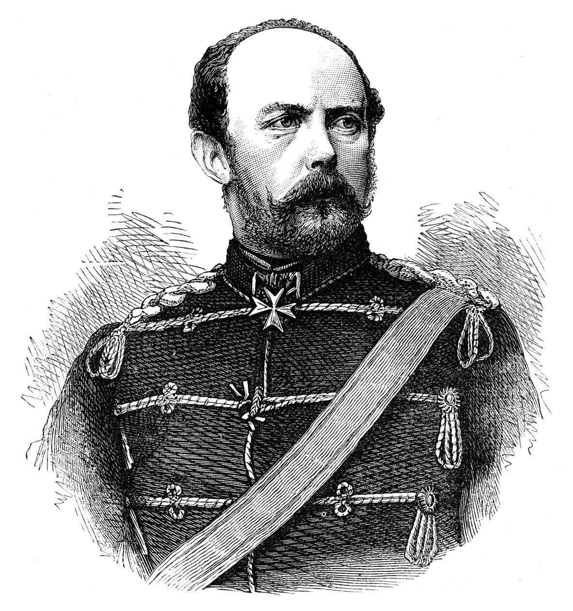 Príncipe Frederico Carlos da Prússia, final do século XIX de Unbekannt