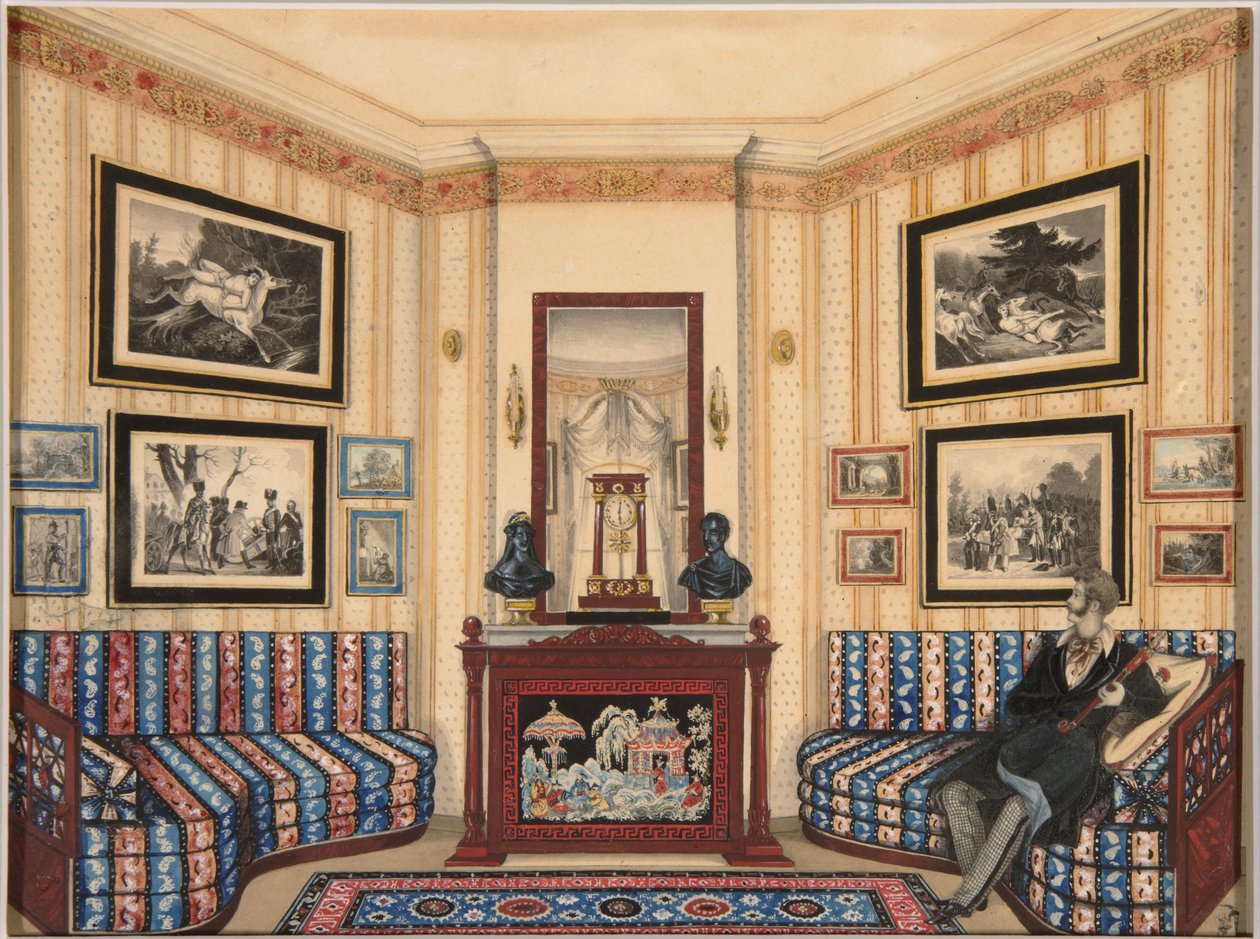 Quarto Prince Golitsyn, década de 1840 de Unbekannt