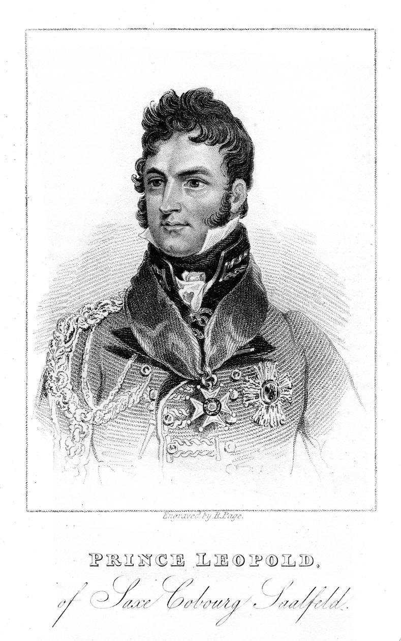 Príncipe Leopoldo de Saxe-Coburg-Saalfeld, 1823 de Unbekannt