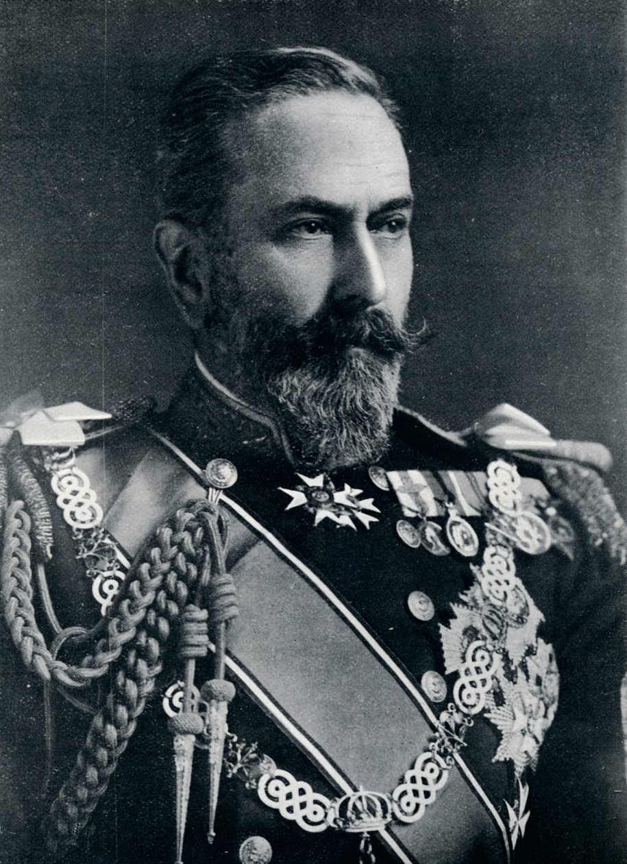 Príncipe Louis de Battenberg, primeiro senhor do mar do Almirantado, c1914 de Unbekannt