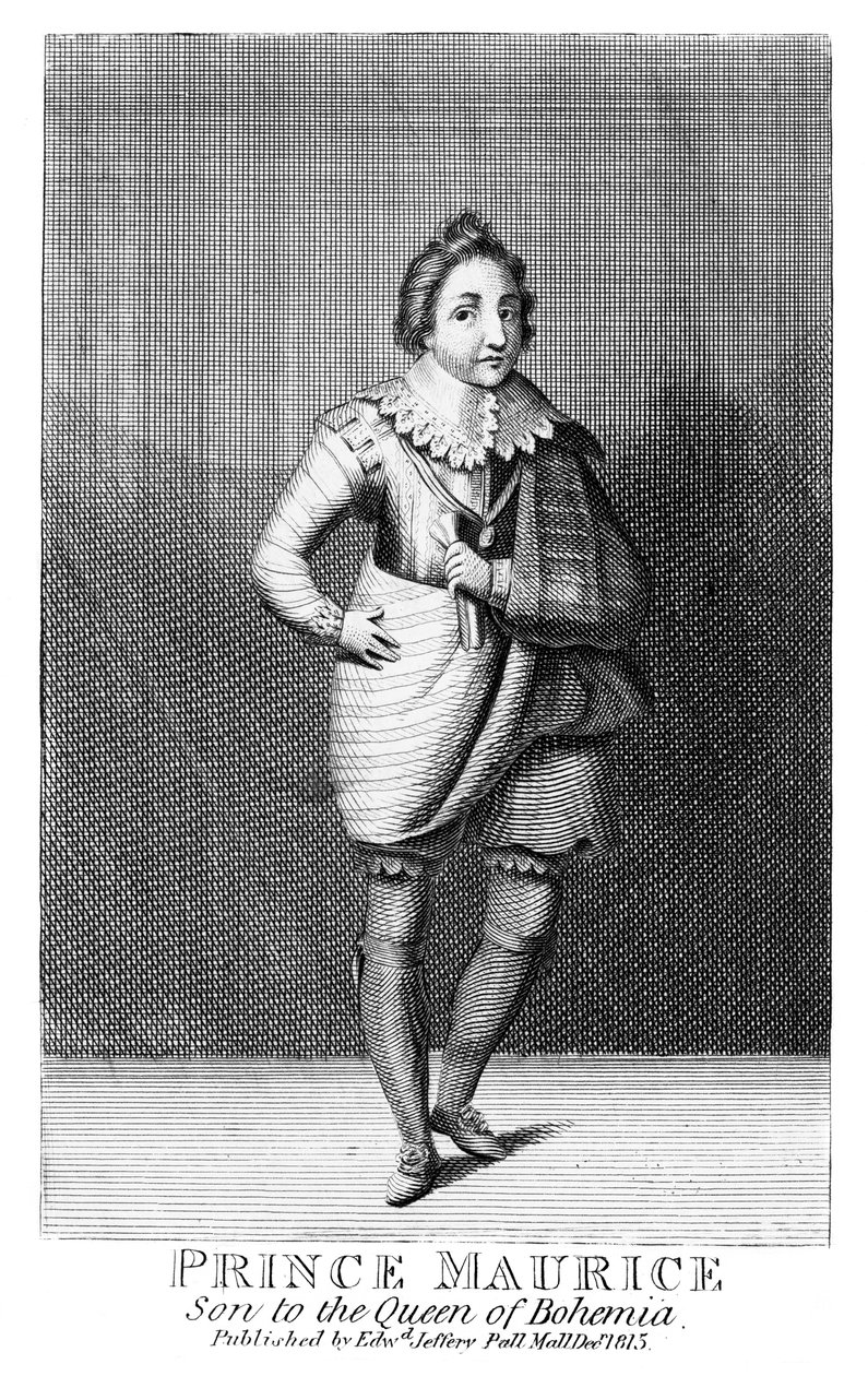Príncipe Maurice, filho da rainha da Boêmia, 1815 de Unbekannt