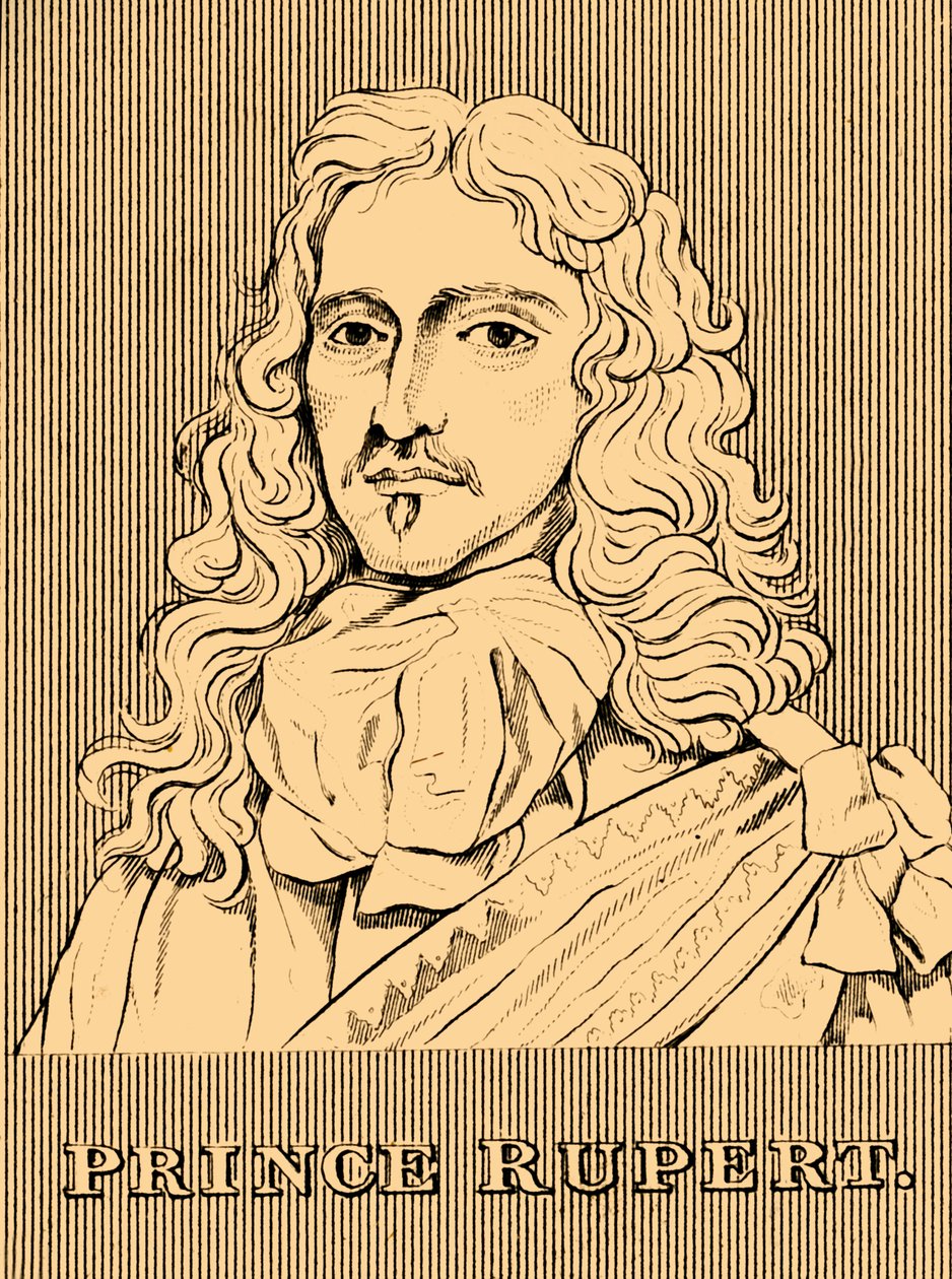 Príncipe Rupert, 1619-1682, 1830. de Unbekannt