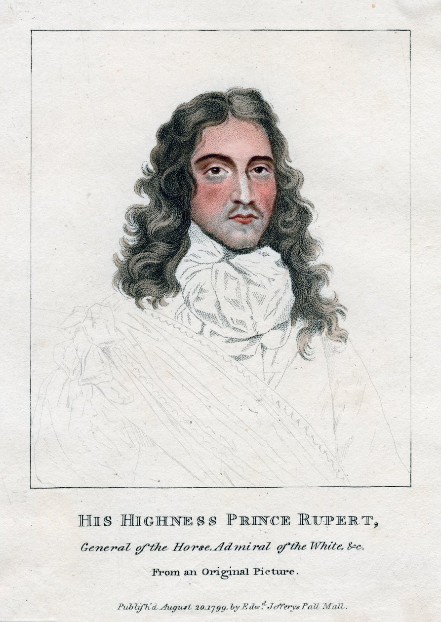 Príncipe Rupert do Reno, soldado e inventor, 1799 de Unbekannt