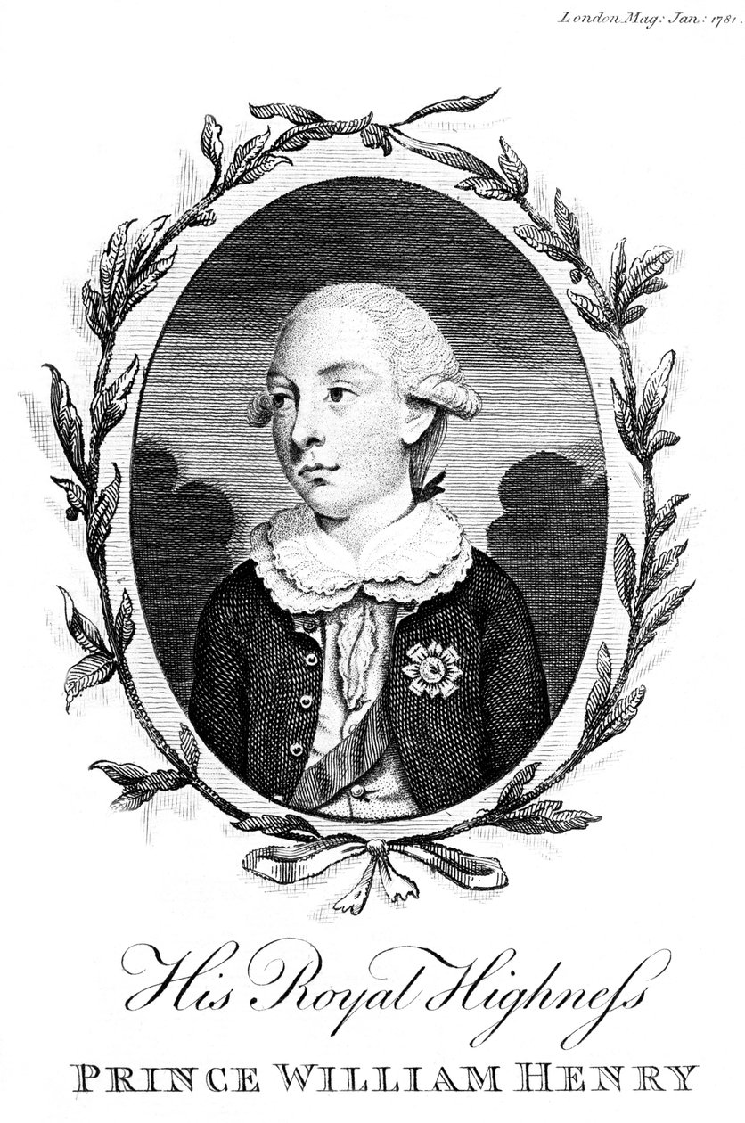 Príncipe William Henry, terceiro filho de George III, 1781 de Unbekannt