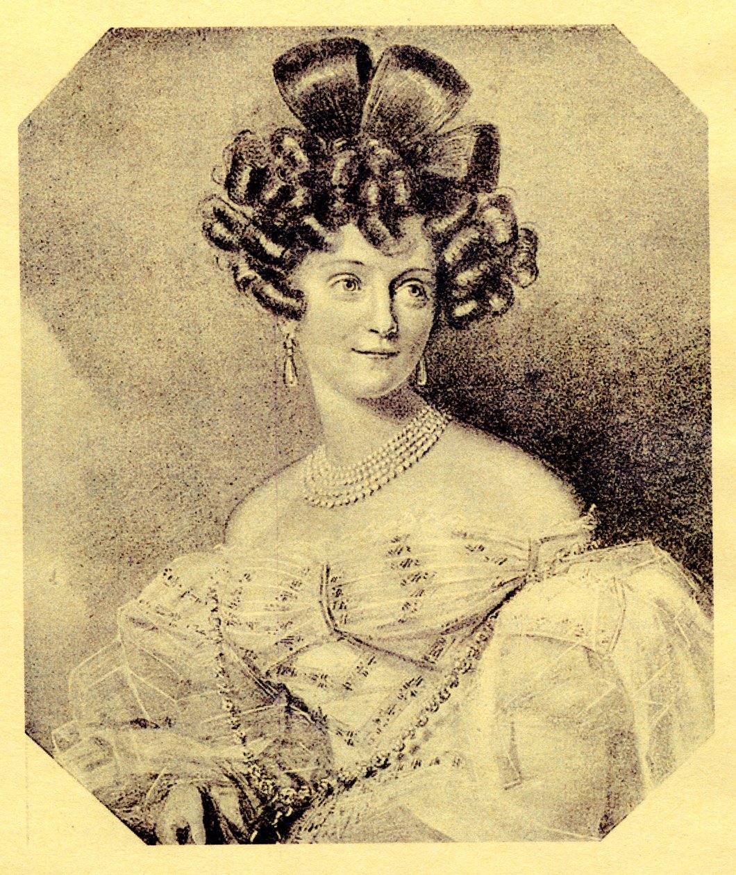 Princesa Carolyne para Sayn-Wittgenstein, née Iwanowska 1819-1887, 1840s de Unbekannt