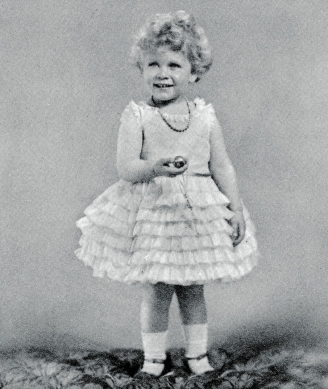 Princesa Elizabeth aos dois anos de idade em 1928, 1937 de Unbekannt