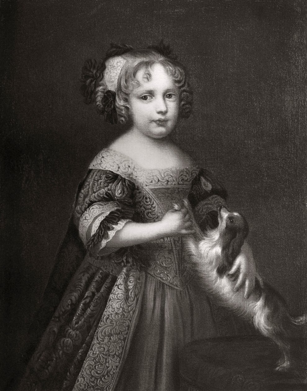 Princesa mais tarde Rainha Anne, c1670-1675 1906 de Unbekannt