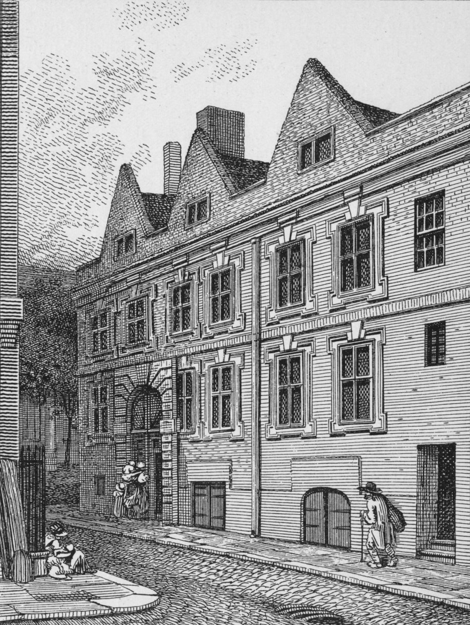 Entrada principal para Leathersellers Hall, cidade de Londres, 1801 1911 de Unbekannt