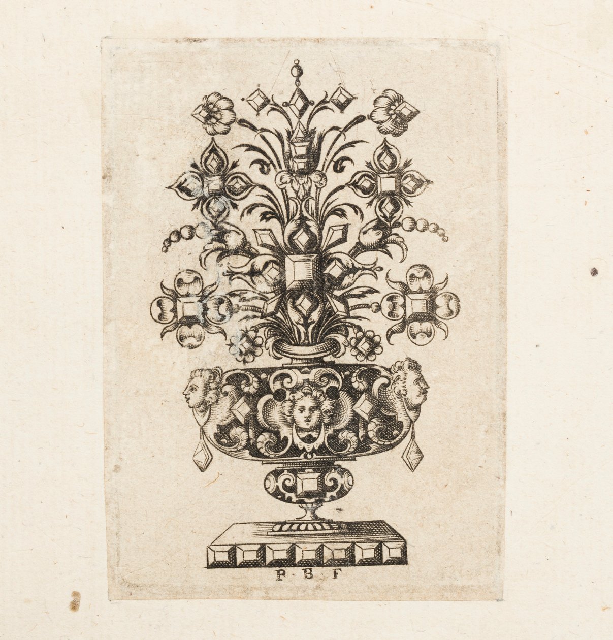 Impressão, placa de astúcia dócil tudo vence (uma disposição dócil suportará dificuldade), CA. 1600 de Unbekannt