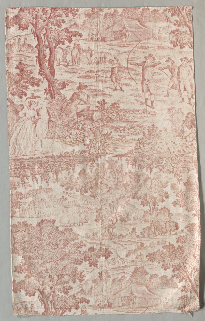 Pano de algodão impresso, c. 1790 de Unbekannt