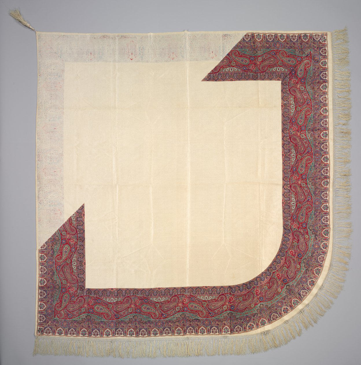 Xaile de seda estampado, 1835-1840. de Unbekannt