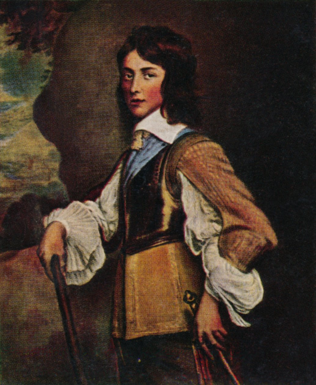 Príncipe Guilherme II V. Nassau-Oranien 1626-1650. - Pintura de Hanemann, 1934. de Unbekannt
