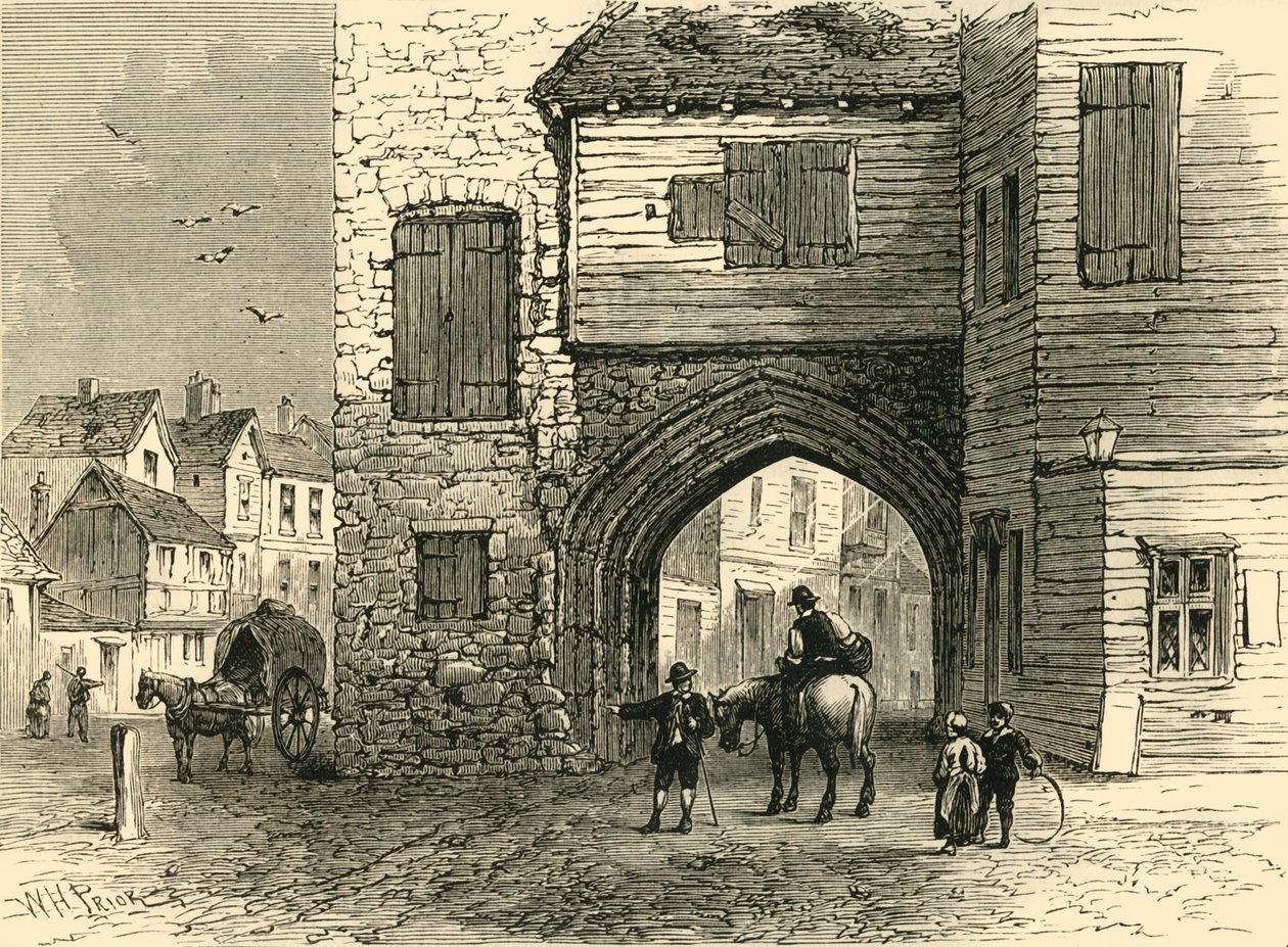 Priorado de Santa Maria Overy, 1700, c1878. de Unbekannt