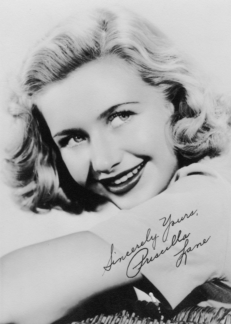 Priscilla Lane 1915-1995, atriz e cantora americana, c1930s de Unbekannt
