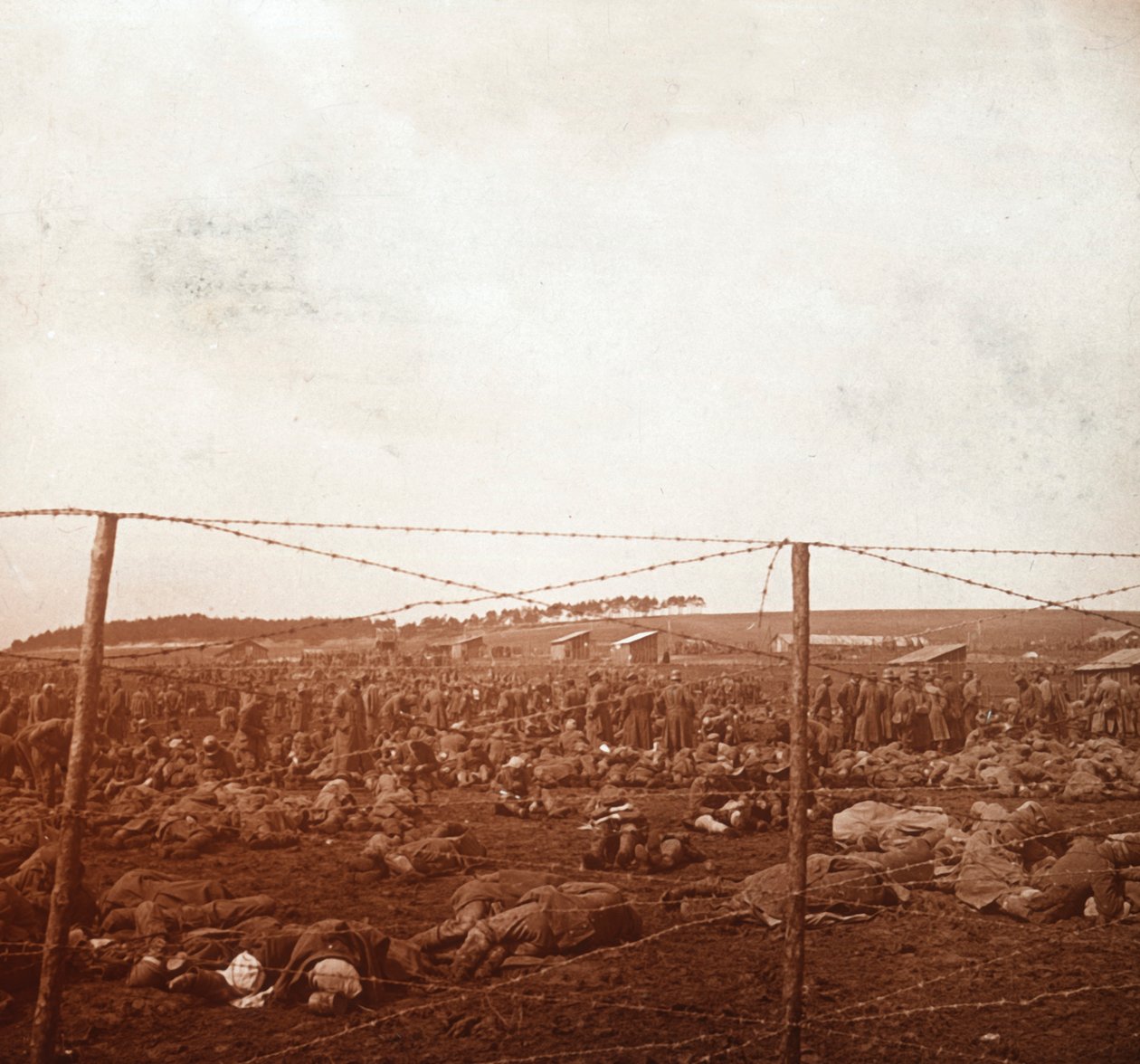 Campo de prisão, c1914-c1918 de Unbekannt
