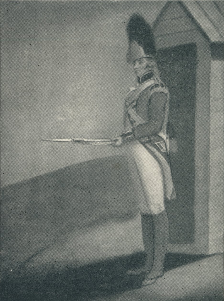 Soldado, guarda granadeiro 1760, 1760 1909 de Unbekannt