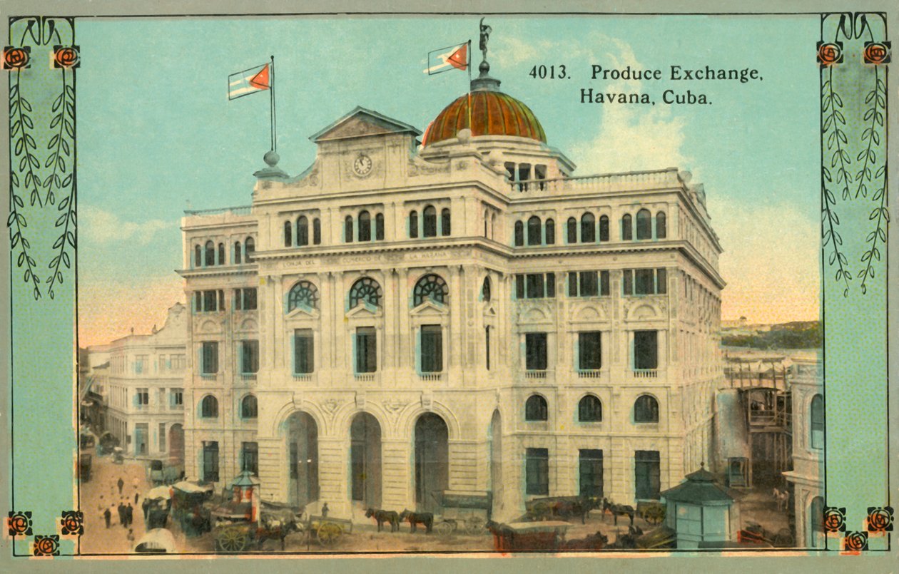 Troca de produtos, Havana, Cuba, c1910s. de Unbekannt