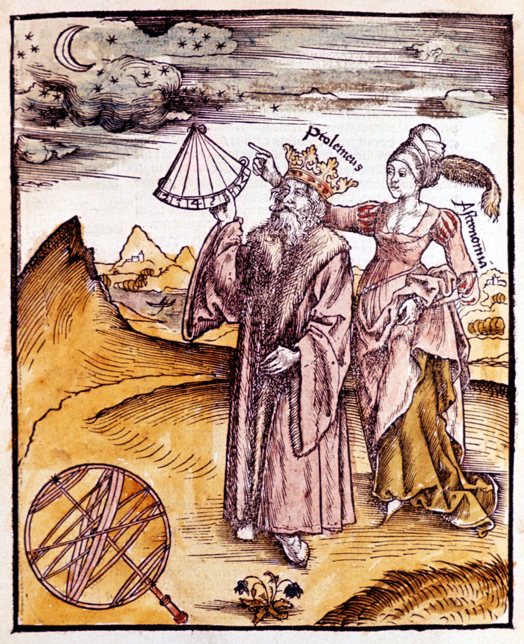 Ptolomeu, astrônomo e geógrafo alexandrino de grego, 1508 de Unbekannt