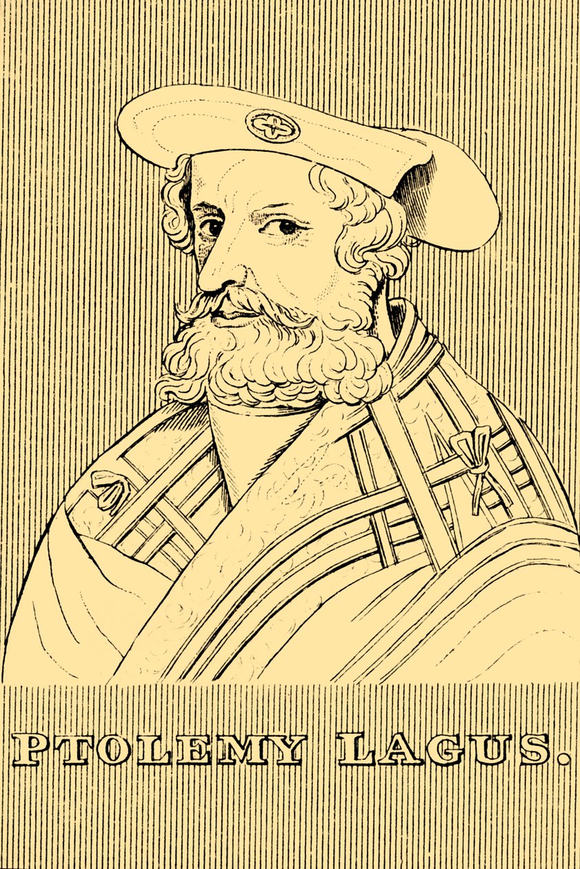 Ptolomeu Lagus, c367-282 aC, 1830. de Unbekannt