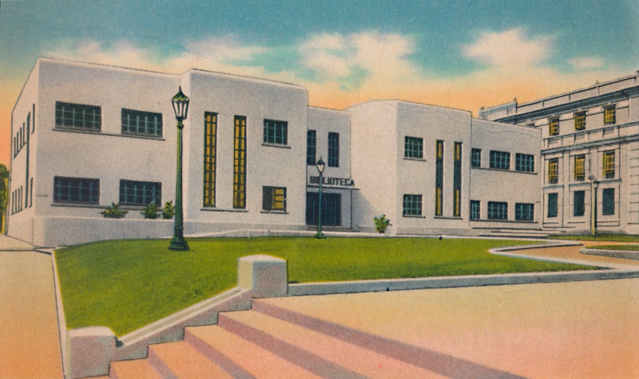 Biblioteca Pública, Barranquilla, c1940s de Unbekannt