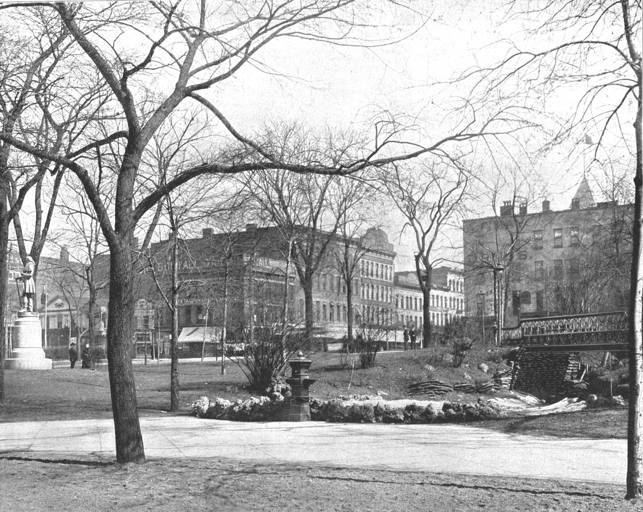 Public Square, Cleveland, Ohio, EUA, c1900. de Unbekannt