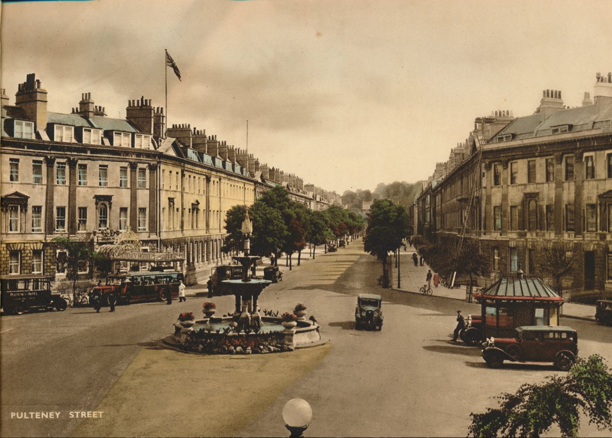 Rua Pulteney, Bath, Somerset, c1925. de Unbekannt