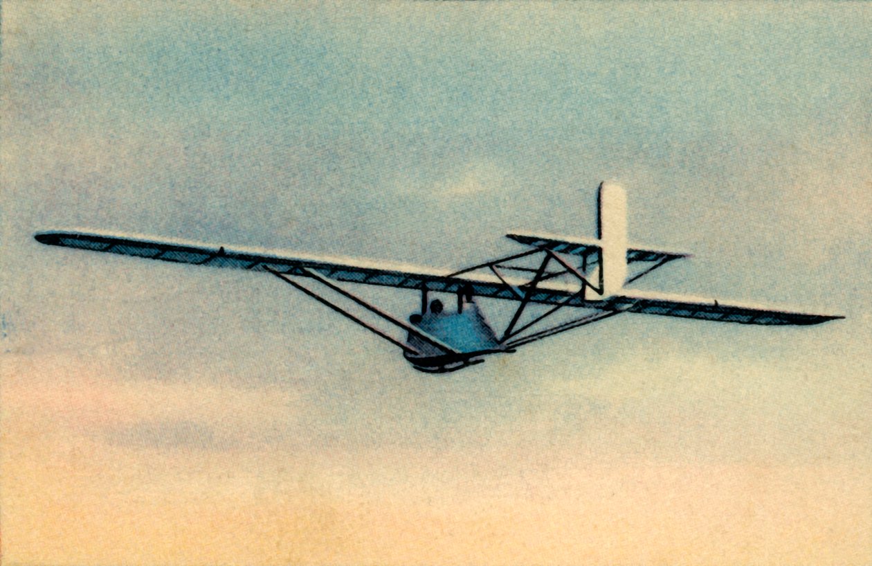 Aluno em planador de treinamento Zögling camuflado, 1932. de Unbekannt