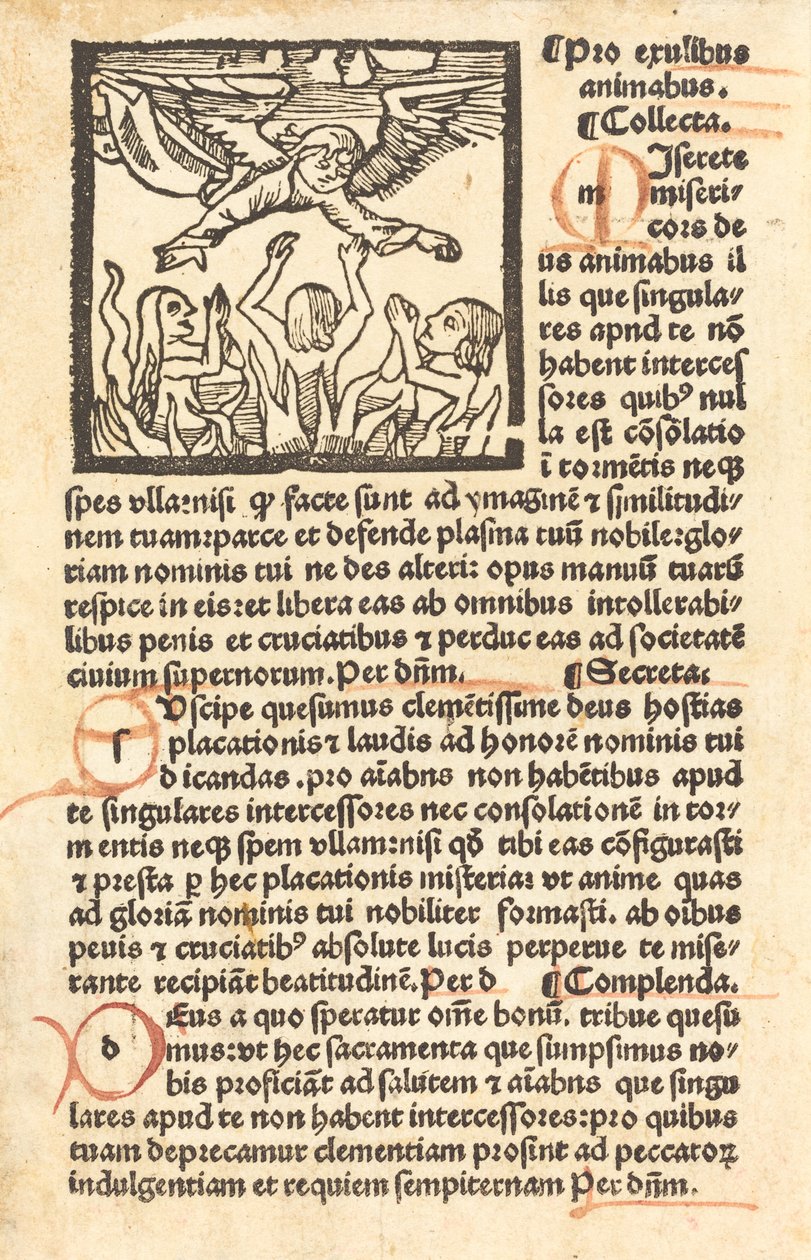 Purgatório, c. 1500. de Unbekannt