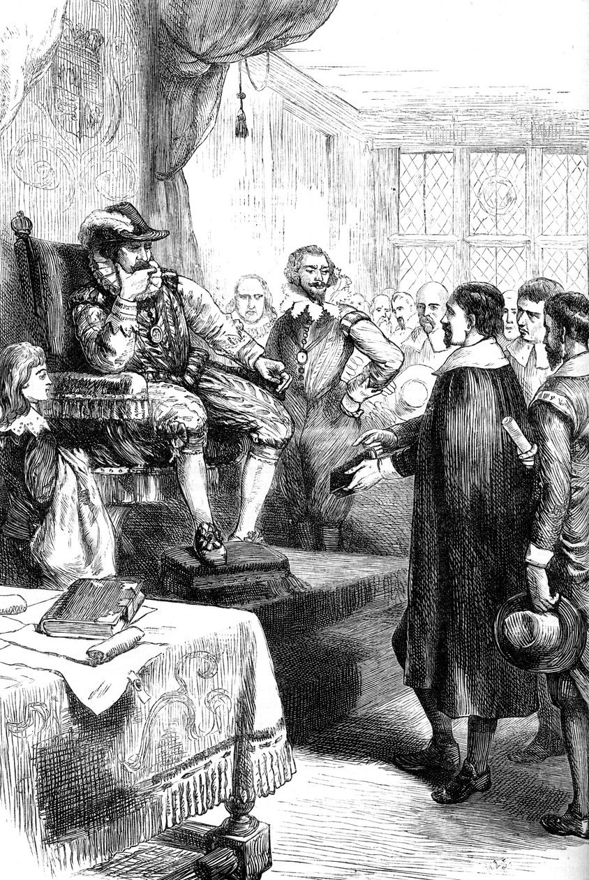 Puritanos antes de James I, século XVII c1880 de Unbekannt