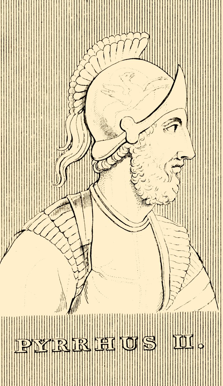 Pirro 2, ca 242-237 aC, 1830. de Unbekannt