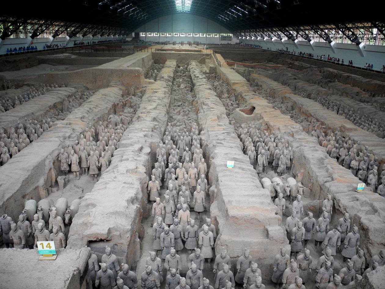 Qin Shi Huang Terracotta Armee de Unbekannt