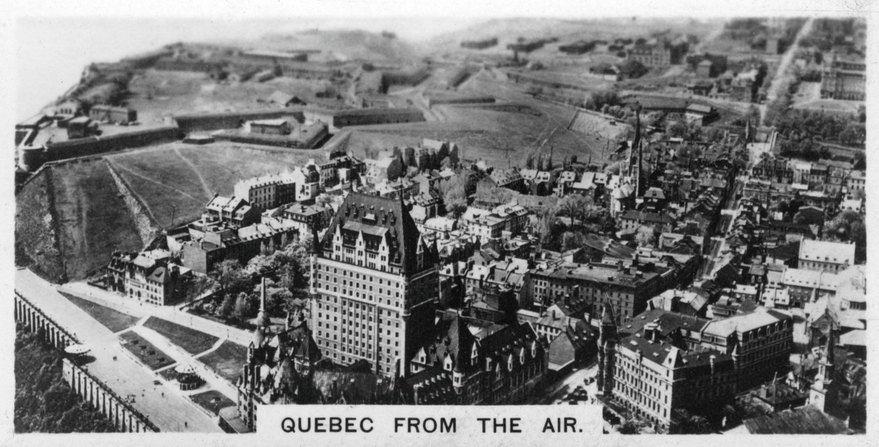 Quebec do ar, Canadá, c1920s de Unbekannt