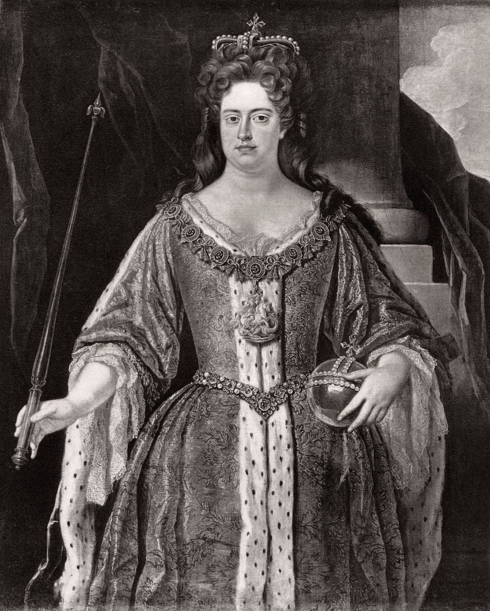 Rainha Anne, c1702 1906 de Unbekannt