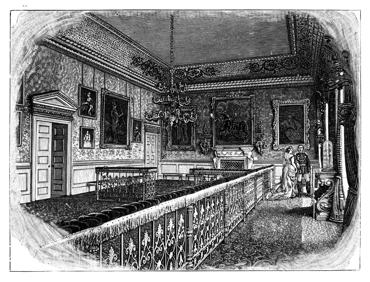 Quarto Queen Annes, St Jamess Palace, Londres de Unbekannt